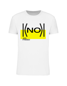 Camiseta NO - Jail Freed | Rebeldía y moda sostenible 2
