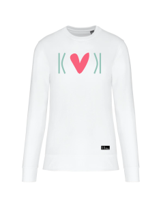 Sudadera Heart Two Colors JailFreed | Moda ética en algodón orgánico