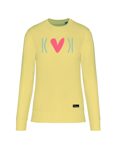 Sudadera Heart Two Colors JailFreed | Moda ética en algodón orgánico 2