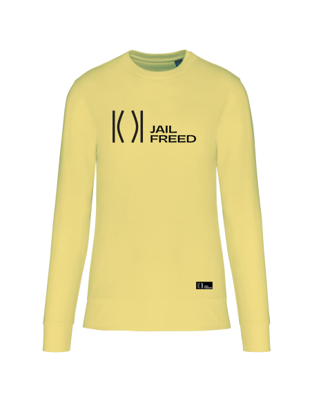 Sudadera Jail Freed & Brand | Moda sostenible en algodón orgánico