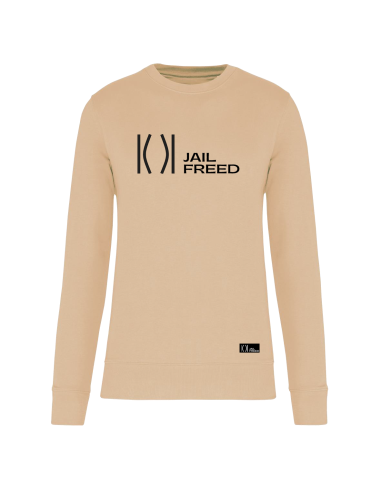 Sudadera Jail Freed & Brand | Moda sostenible en algodón orgánico